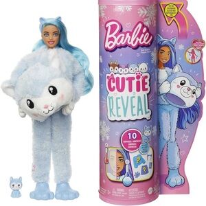 ❌SOLD❌ Barbie Cutie Reveal Snowflake Sparkle Doll  - Like New
